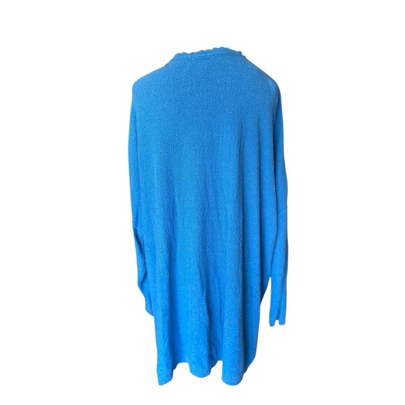 Vintage Stephanie Schuster Princess Knitwear Cardigan Womens 3X Blue Lagenlook - Picture 7 of 14